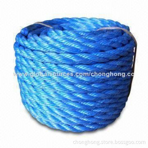 Mono-filament PP Rope with Twisted and Braided Types and 1.75 to 1,730kg/220m Theoretical Weight